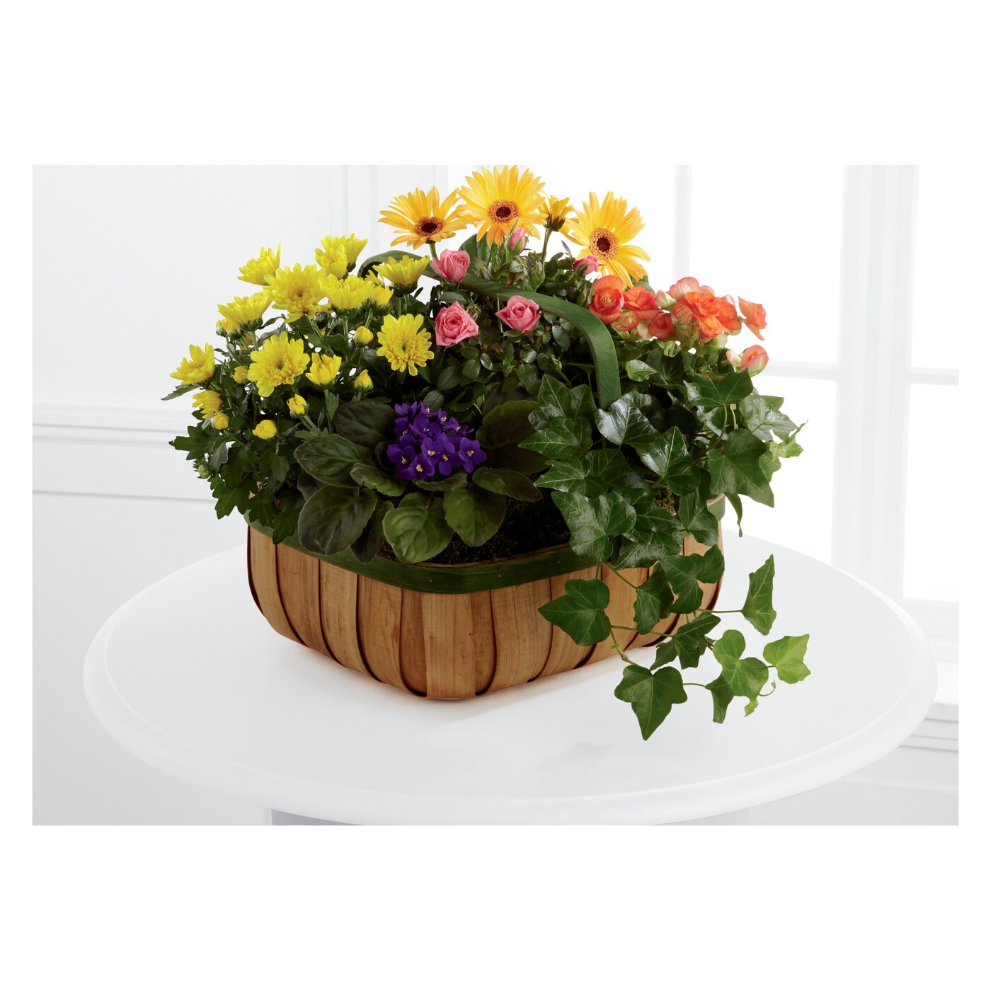 Gentle Blossoms Basket