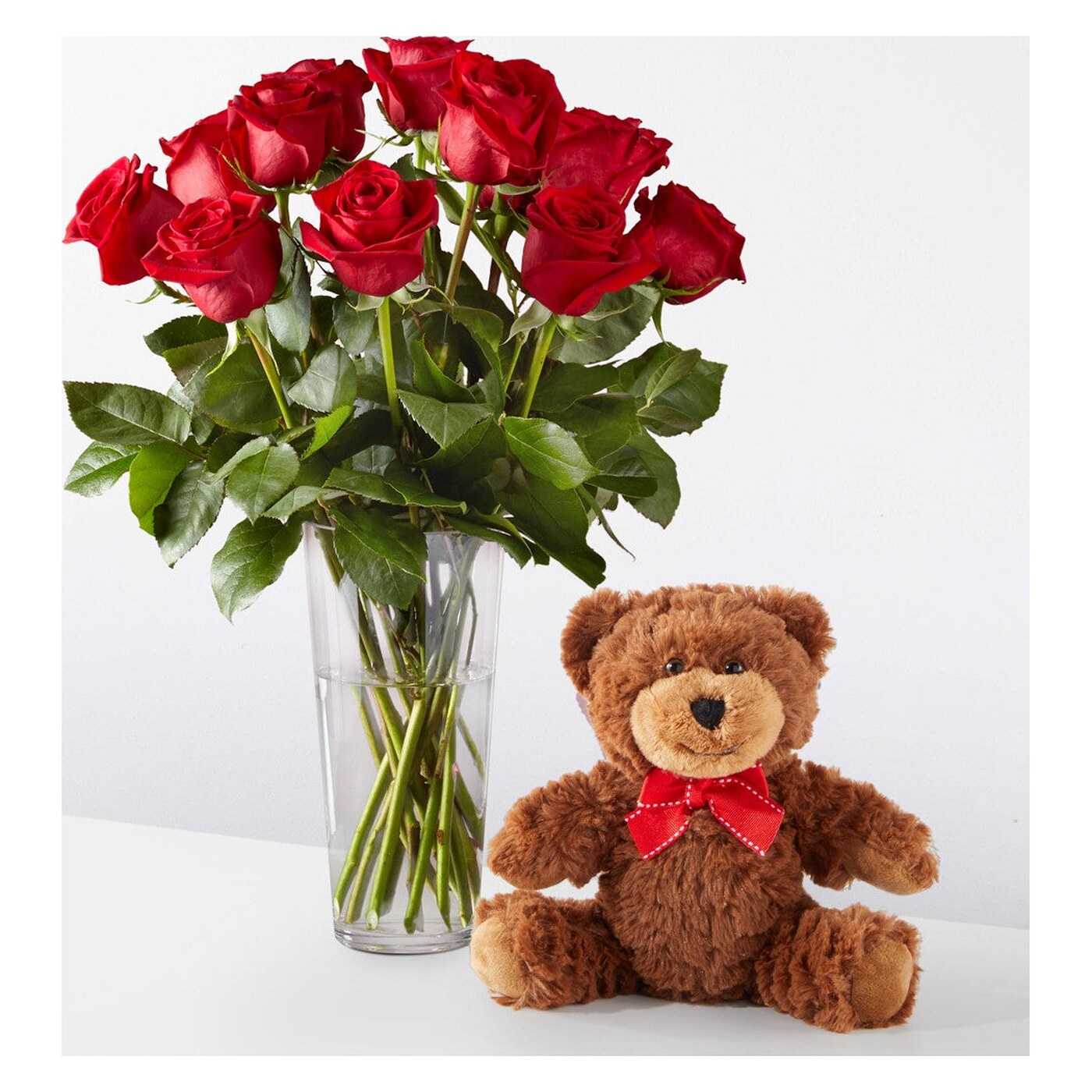 Romantic Long Stem Red Rose Bouquet Bundles