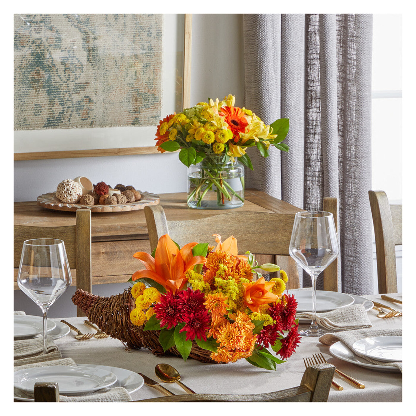 Blooming and Blessed Bundle flower arrangement