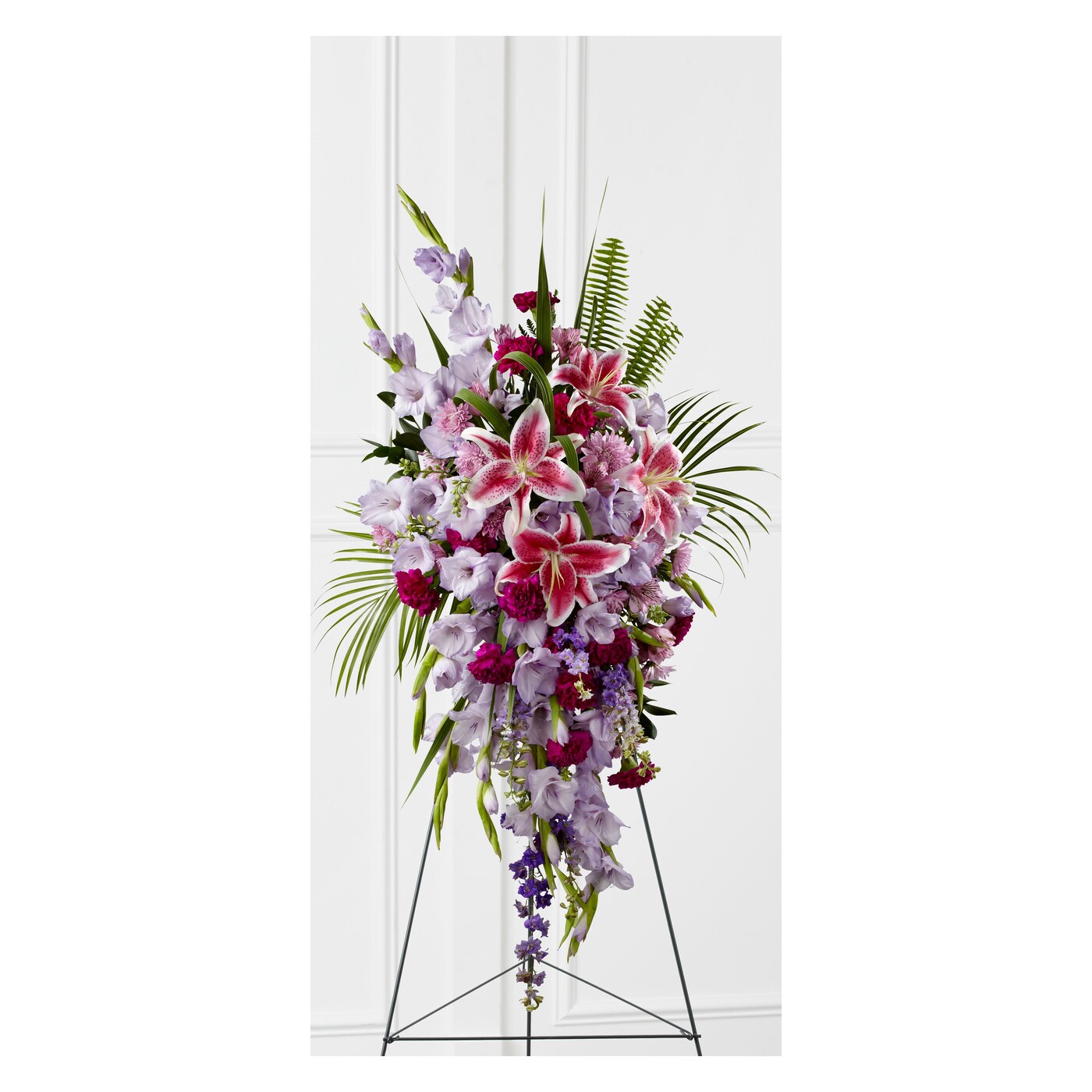 Tender Touch Standing Spray flower arrangement