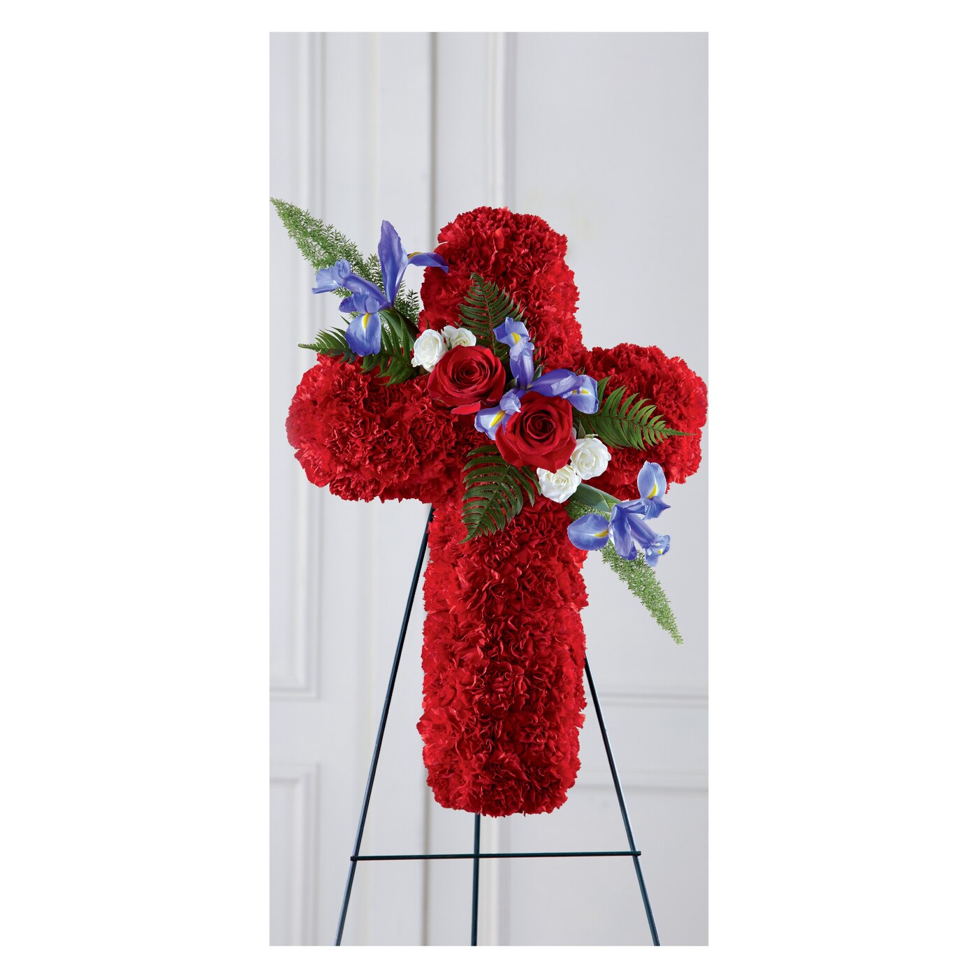 Faithful Hero Floral Cross
