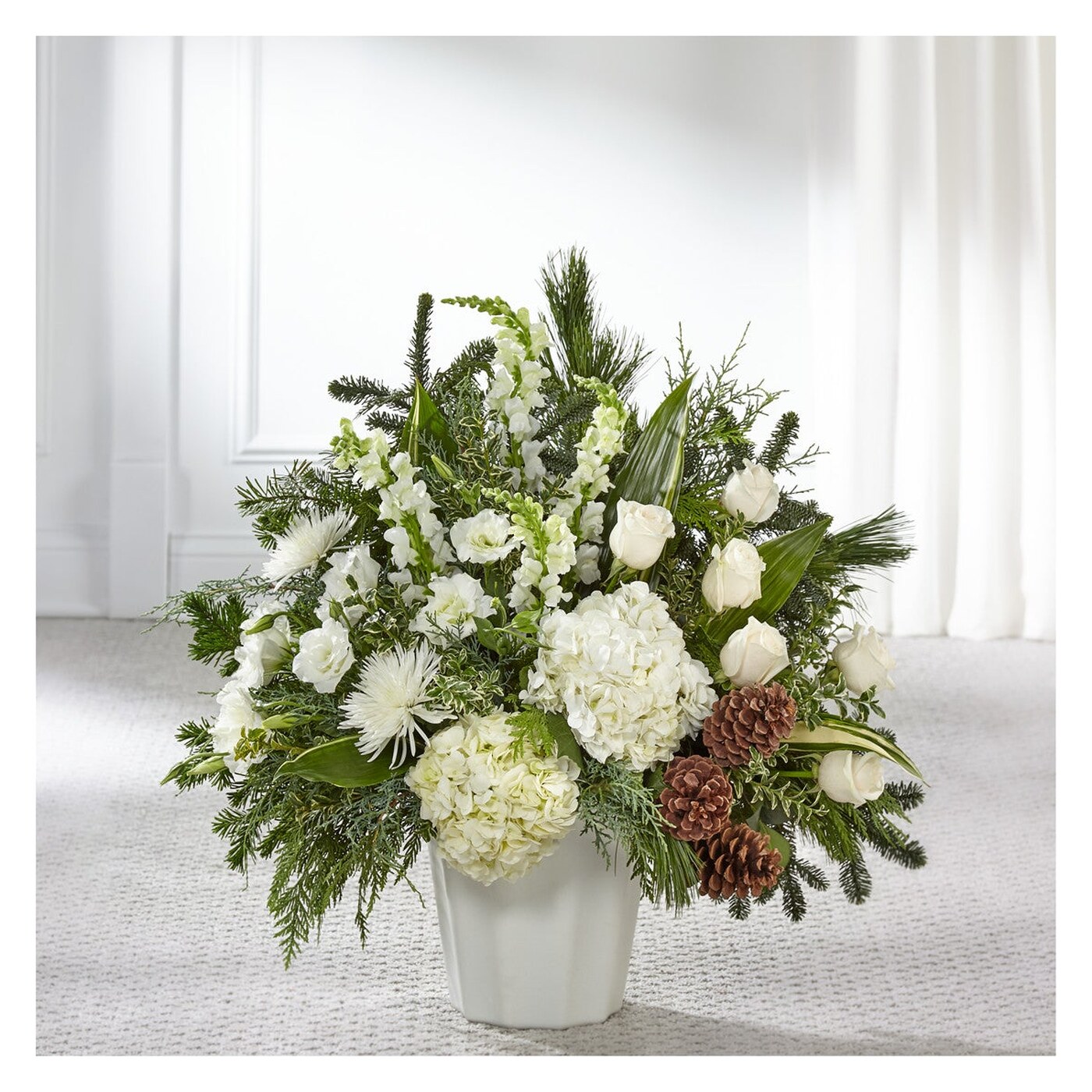 Heavenly Love Floor Basket