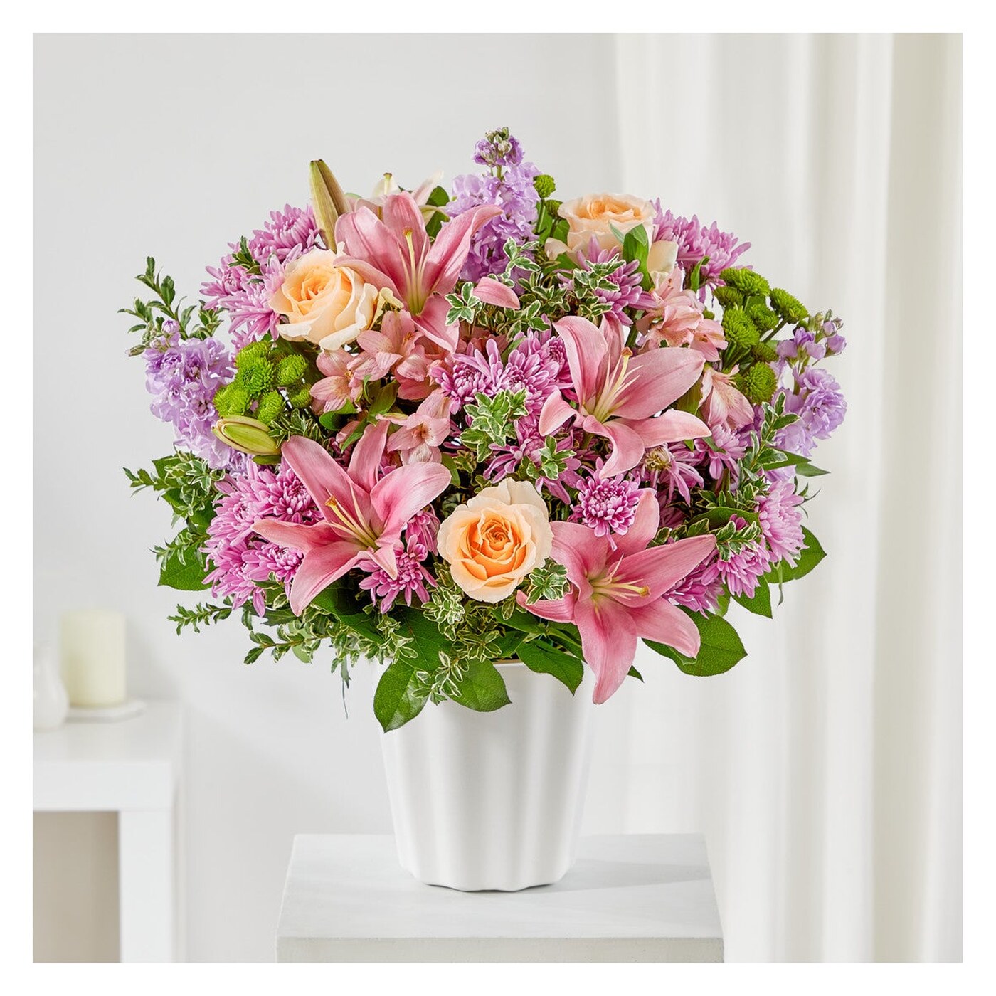Supportive Embrace Tabletop Basket