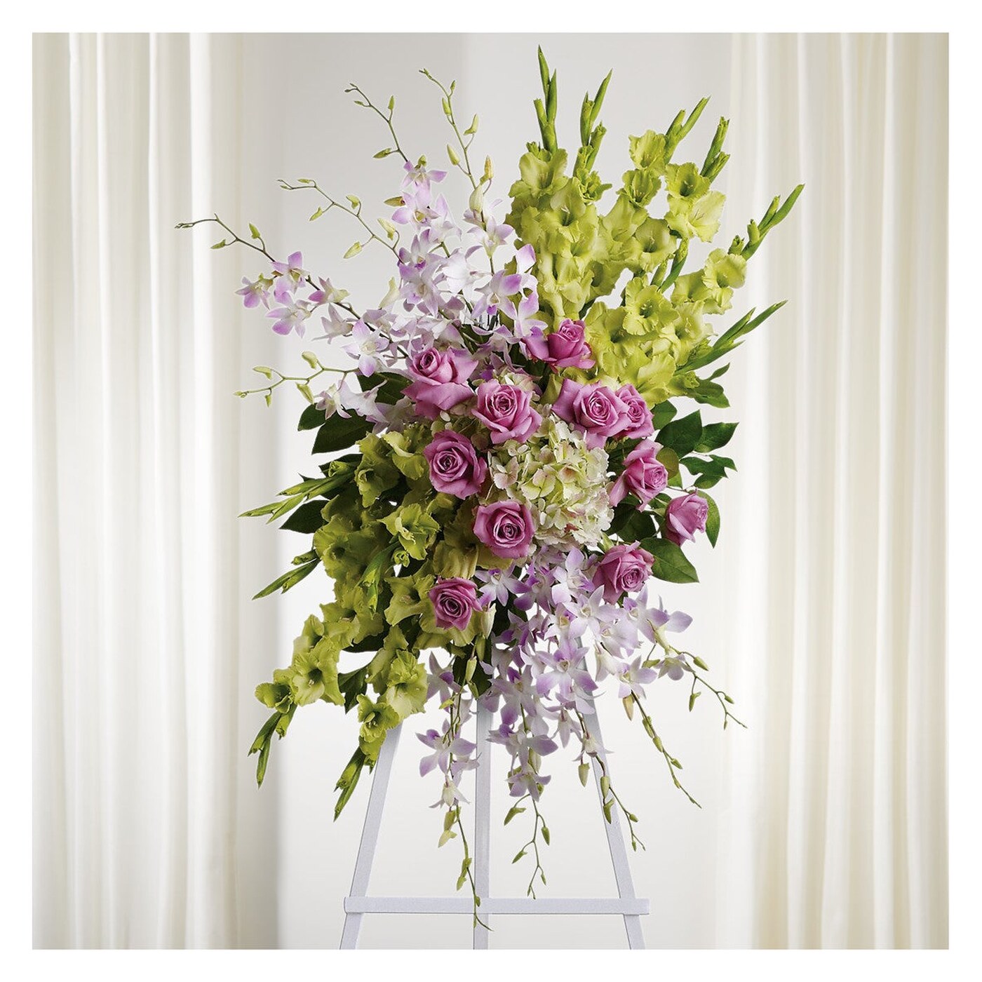 Lasting Legacy Standing Spray flower arrangement