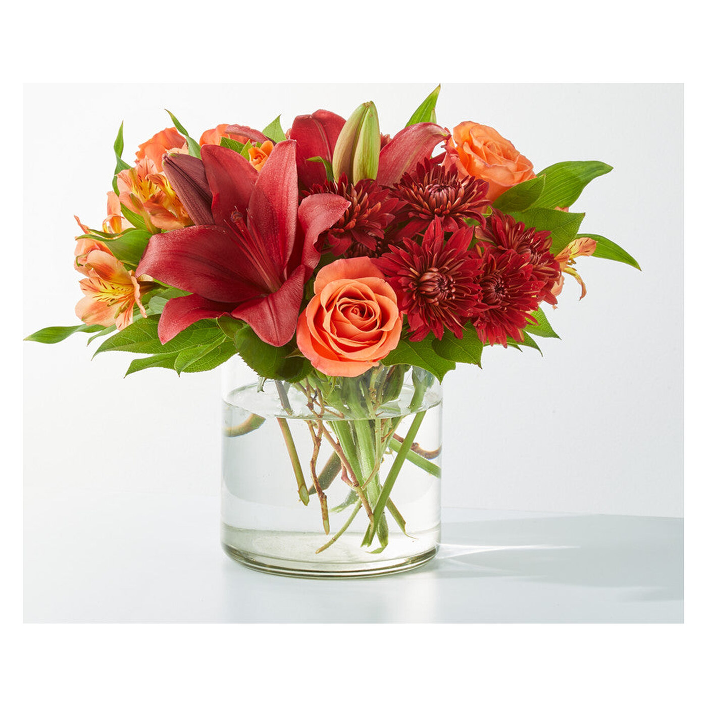 Crimson Leaves Bouquet