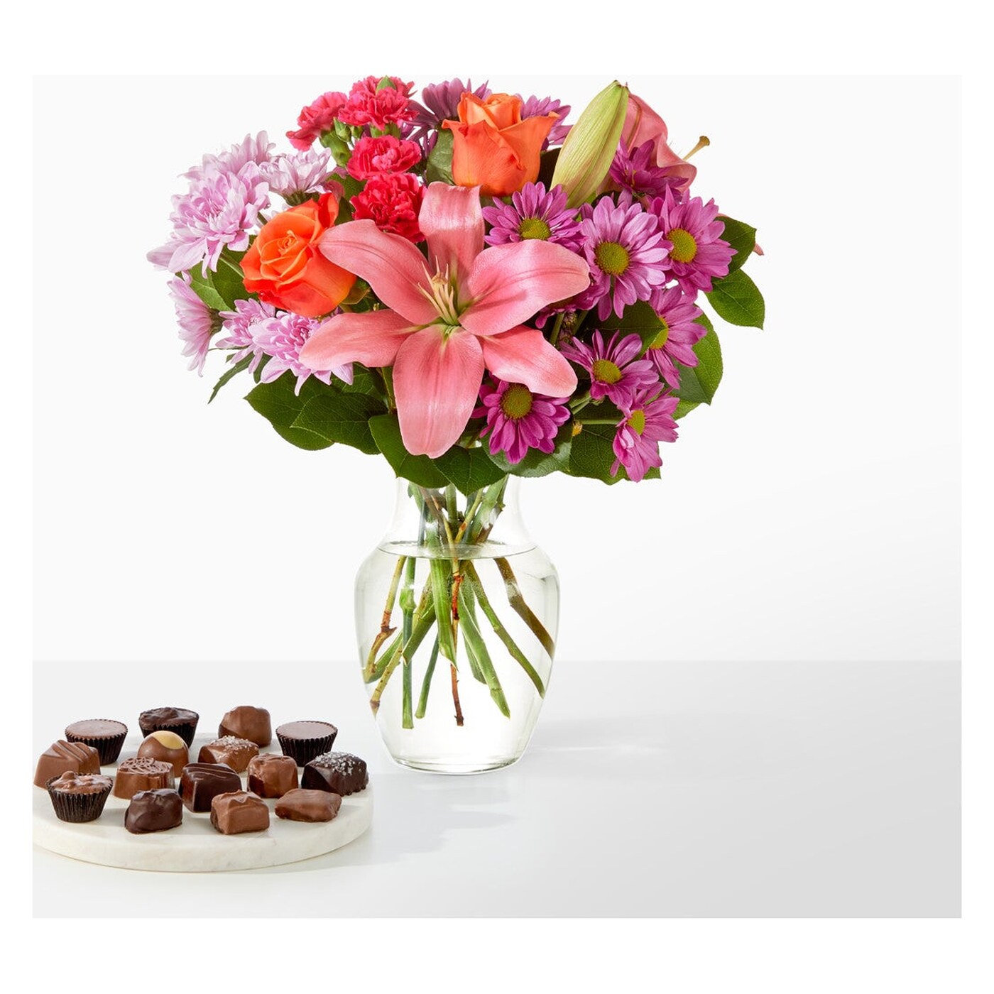 One and Only Bouquet and Chocolate Bundle