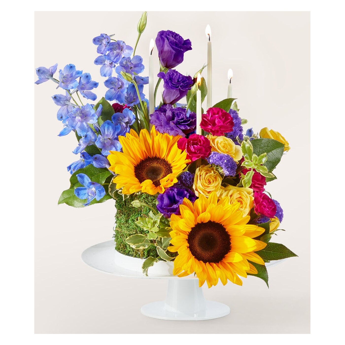 Star of the Day Floral Cake