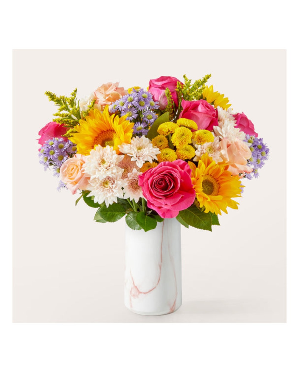 In Good Spirits Bouquet - Deluxe with Marble Vase
