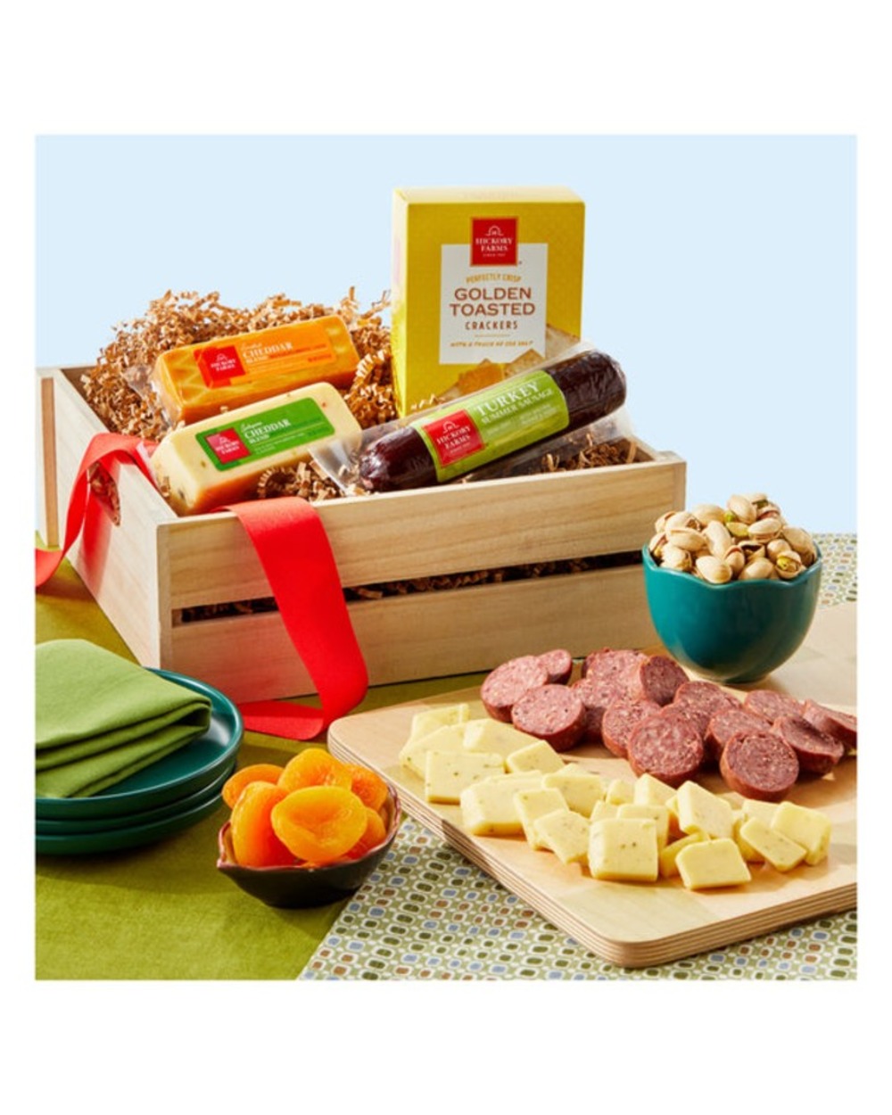 Meat & Cheese Charcuterie Gift Basket - Standard