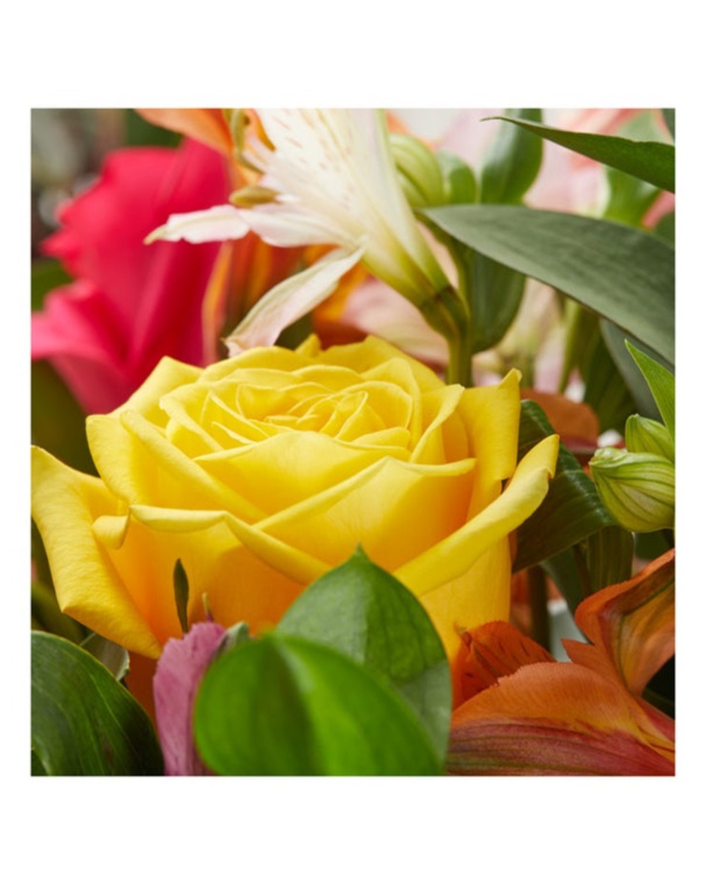 Smiles & Sunshine - Deluxe with Marble Cylinder Vase