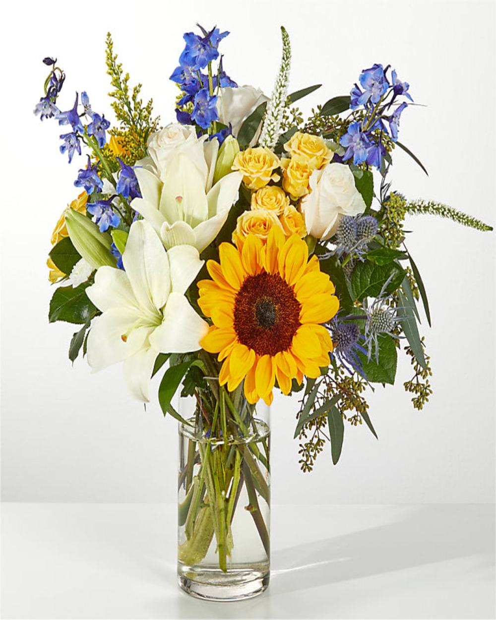 Wonderfully Sunny Winter Bouquet - Deluxe