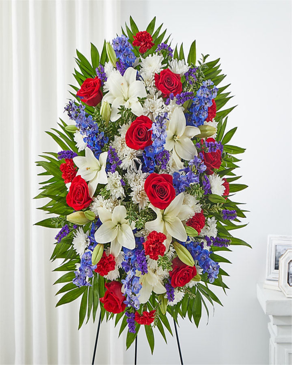 Cherished Service Standing Spray - Deluxe